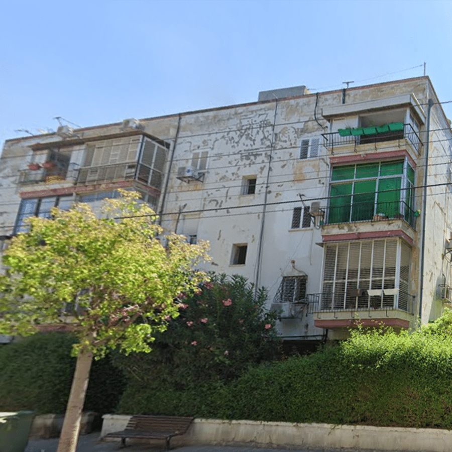 יהושוע בן נון 32 תל אביב לפני